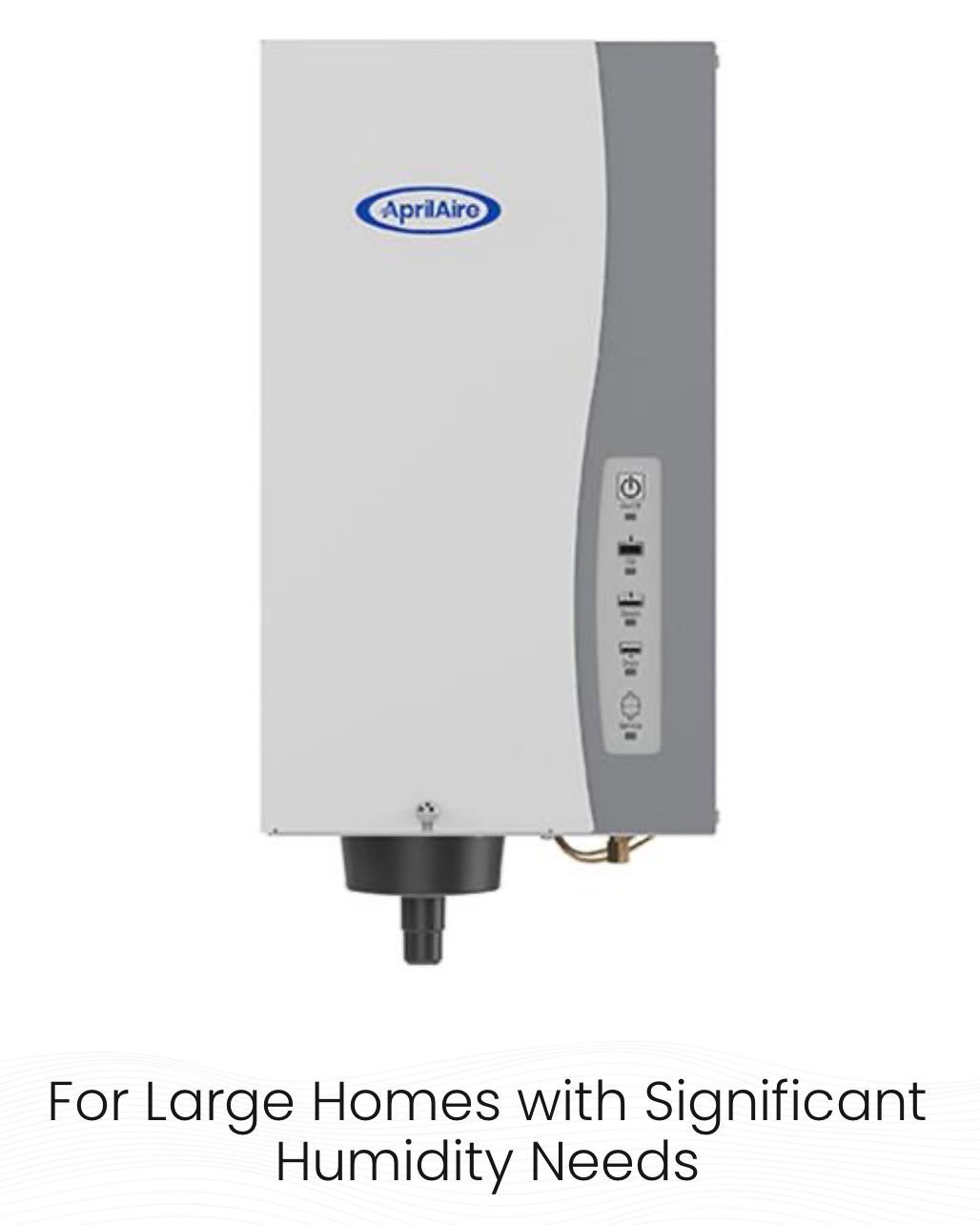 A picture of a humidifier for large homes with significant humidity needs