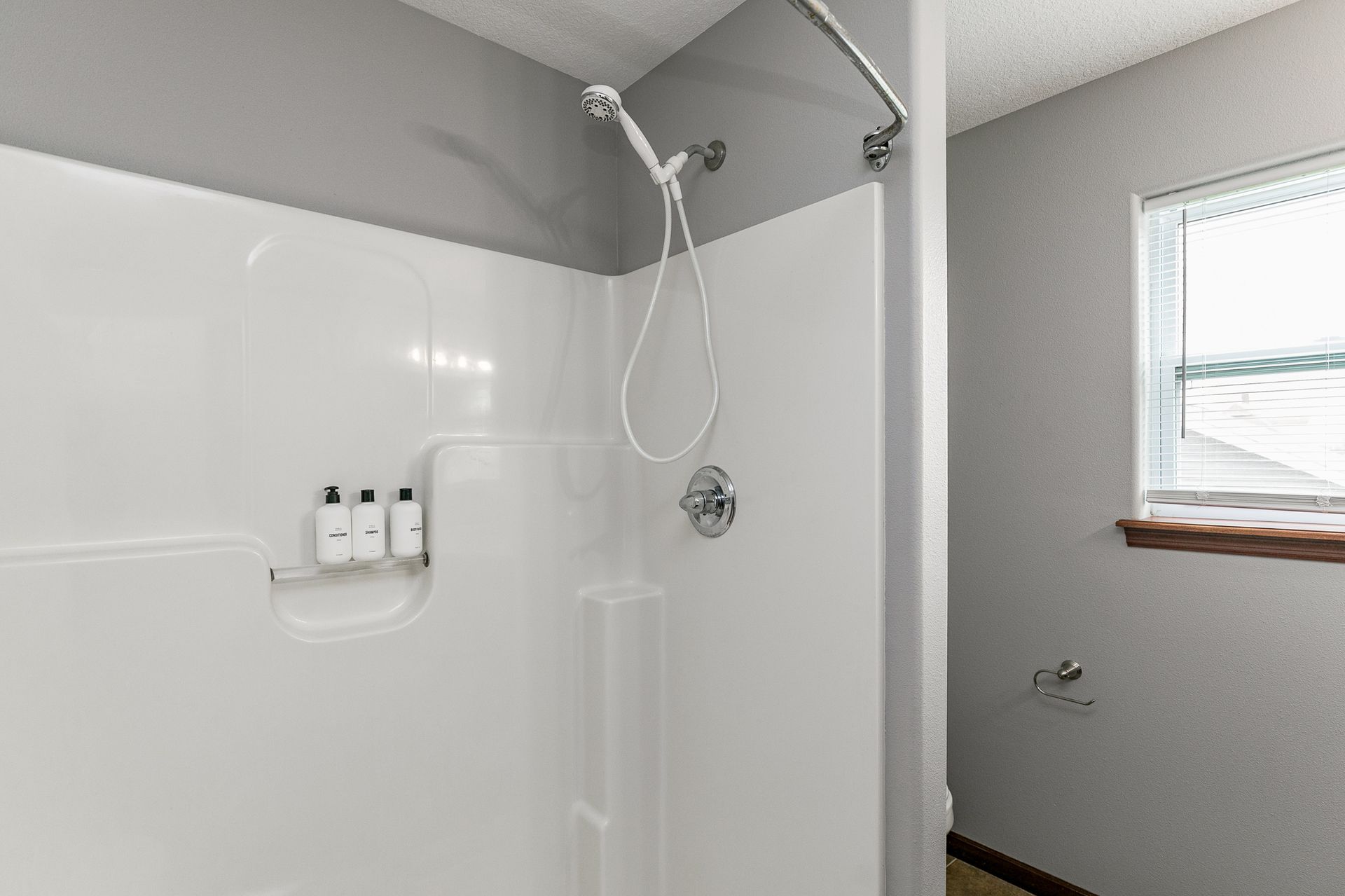 The Stadium House shower