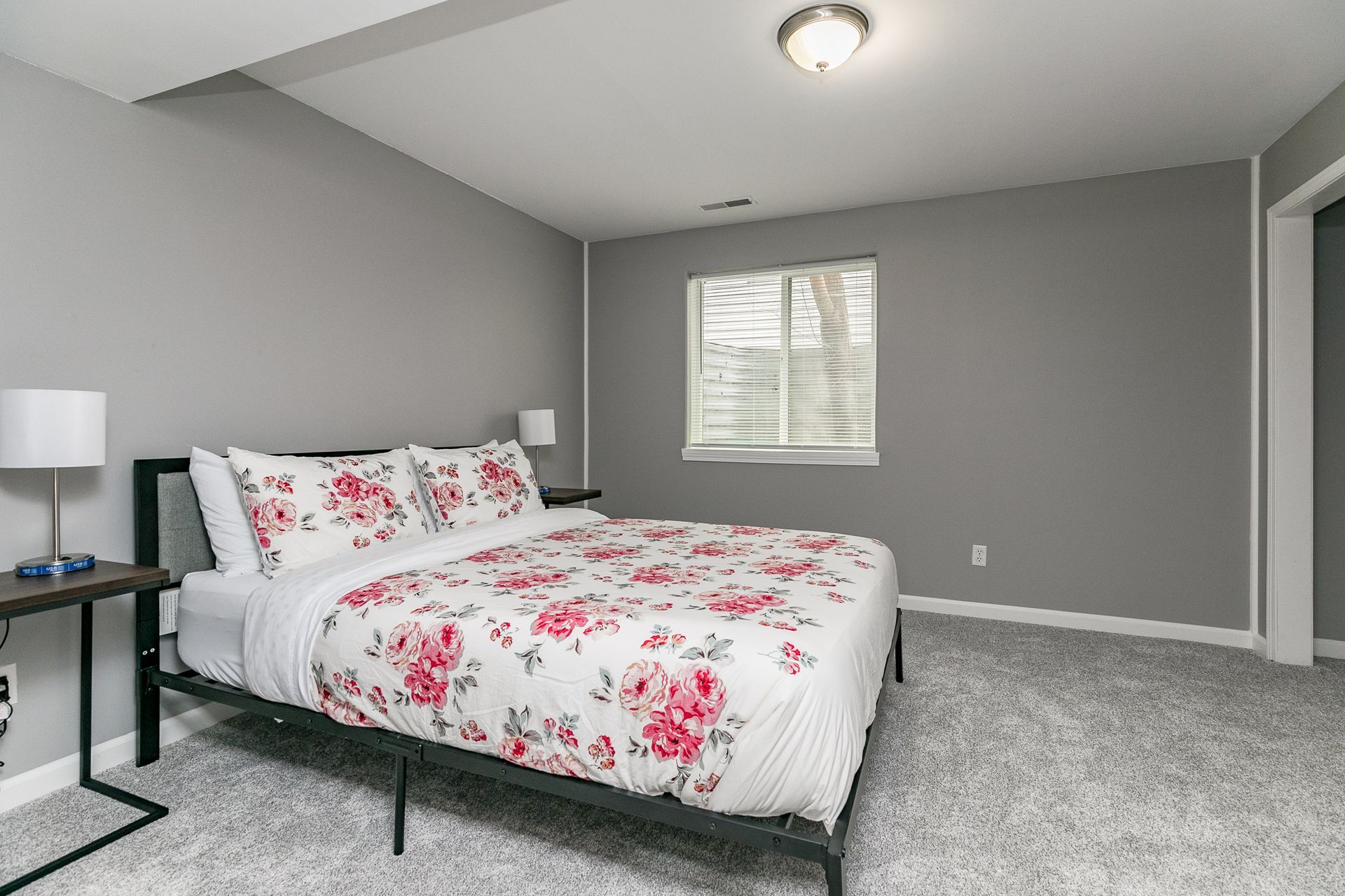 The Stadium House bedroom