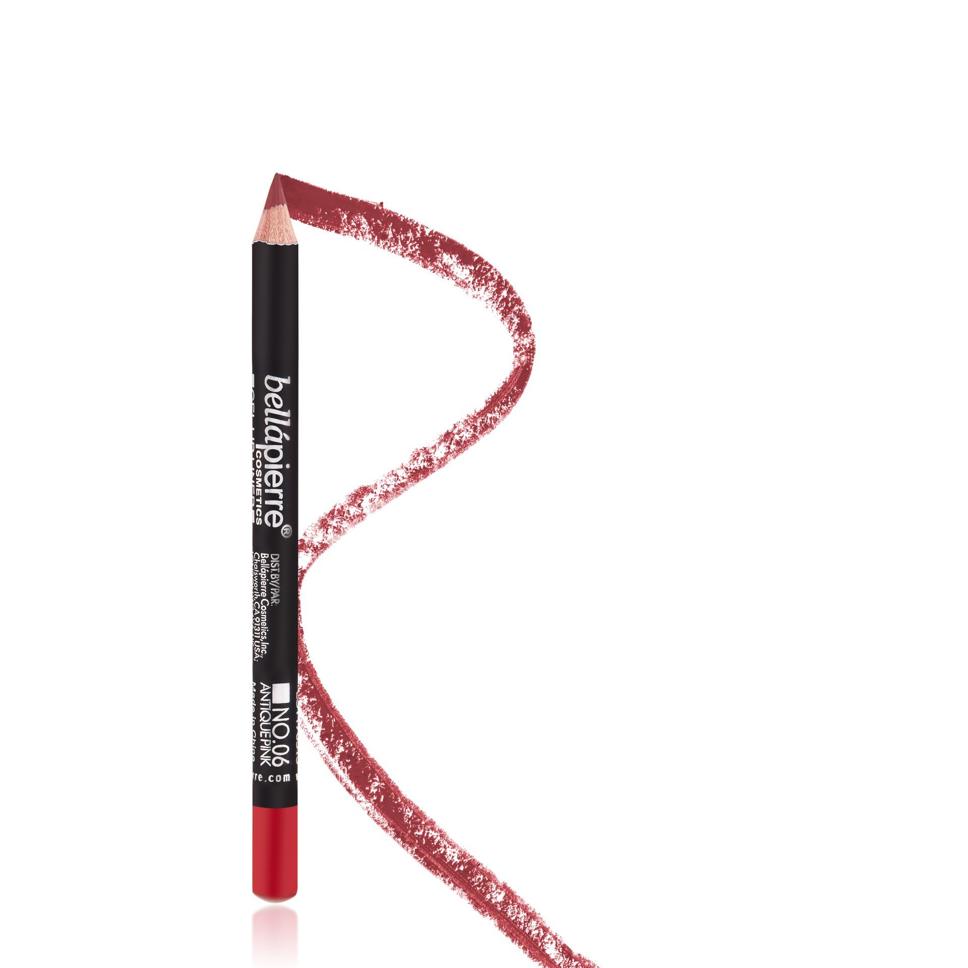 A red eyeliner with the letter r on it