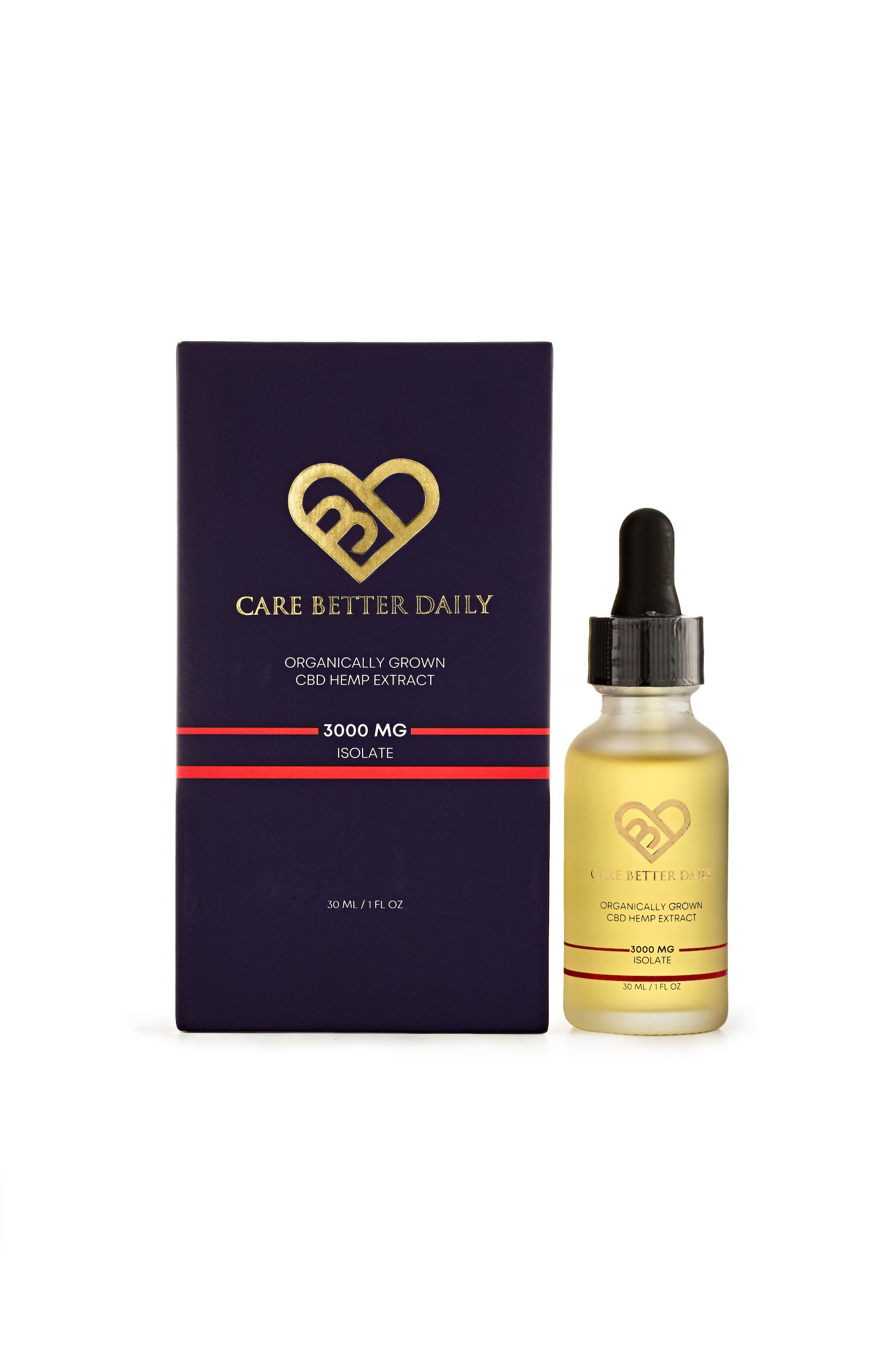 A bottle of oil next to a box with a heart on it.
