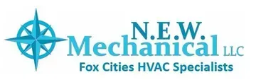 The logo for new mechanical llc fox cities hvac specialists