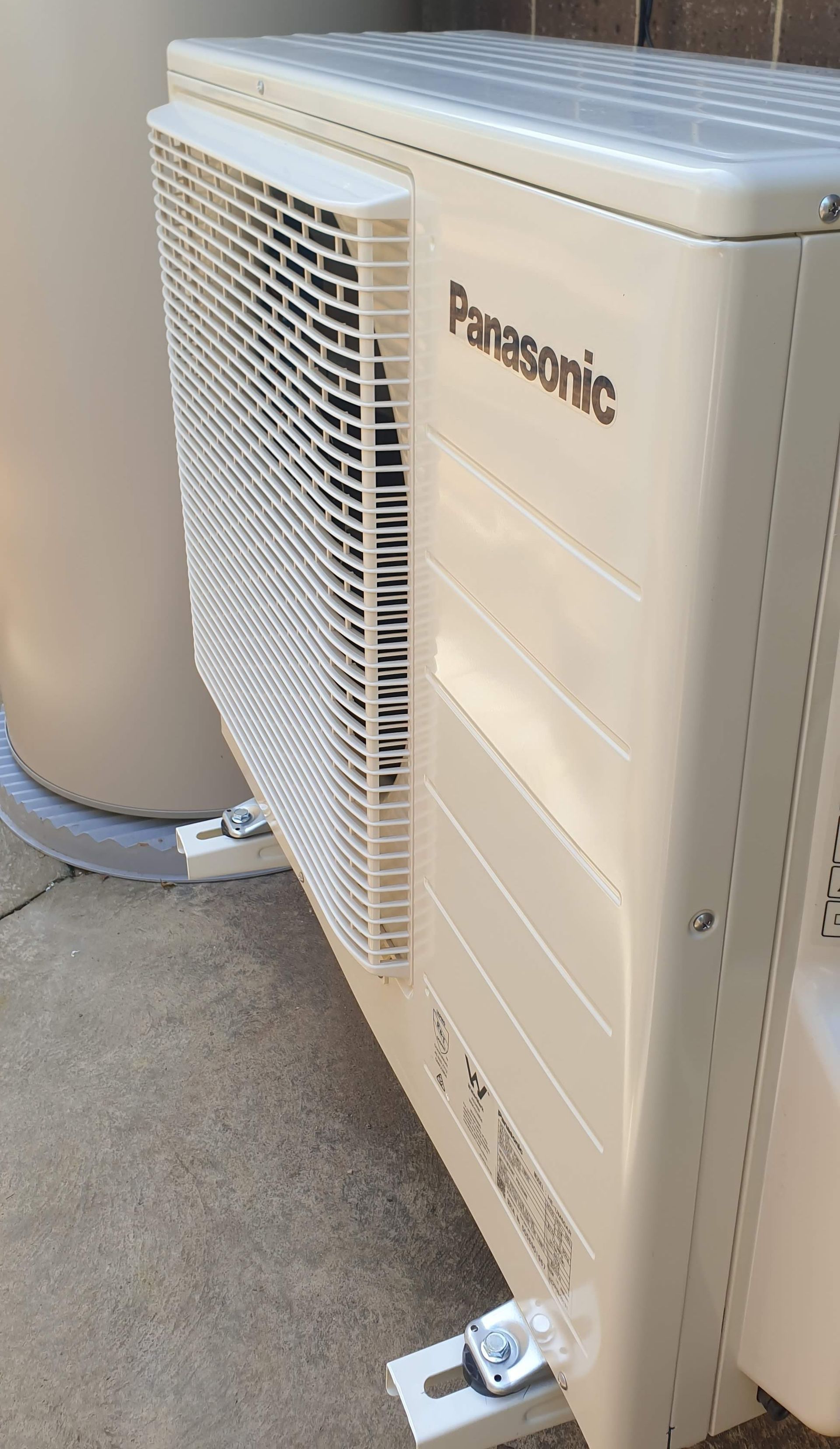 Panasonic Heat Pump Connected At Home— Sunworks Eco Plumbing In Torquay, VIC