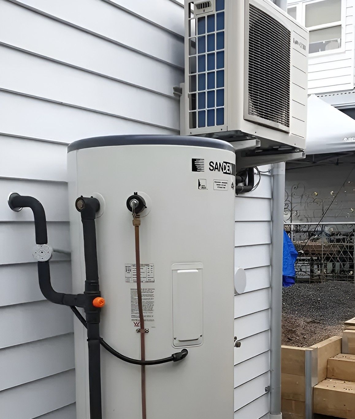 Heat Pump System Installation For Efficient Water Heating