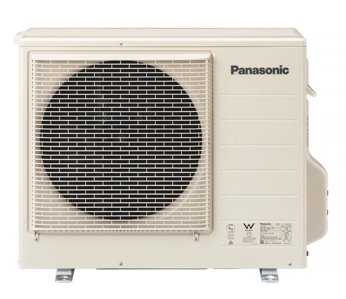 Typical Panasonic Heat Pump — Sunworks Eco Plumbing In Torquay, VIC