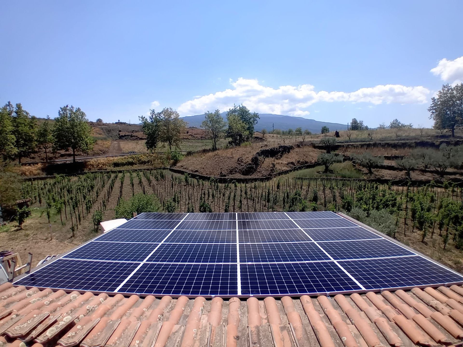 Impianto casa privata Etna