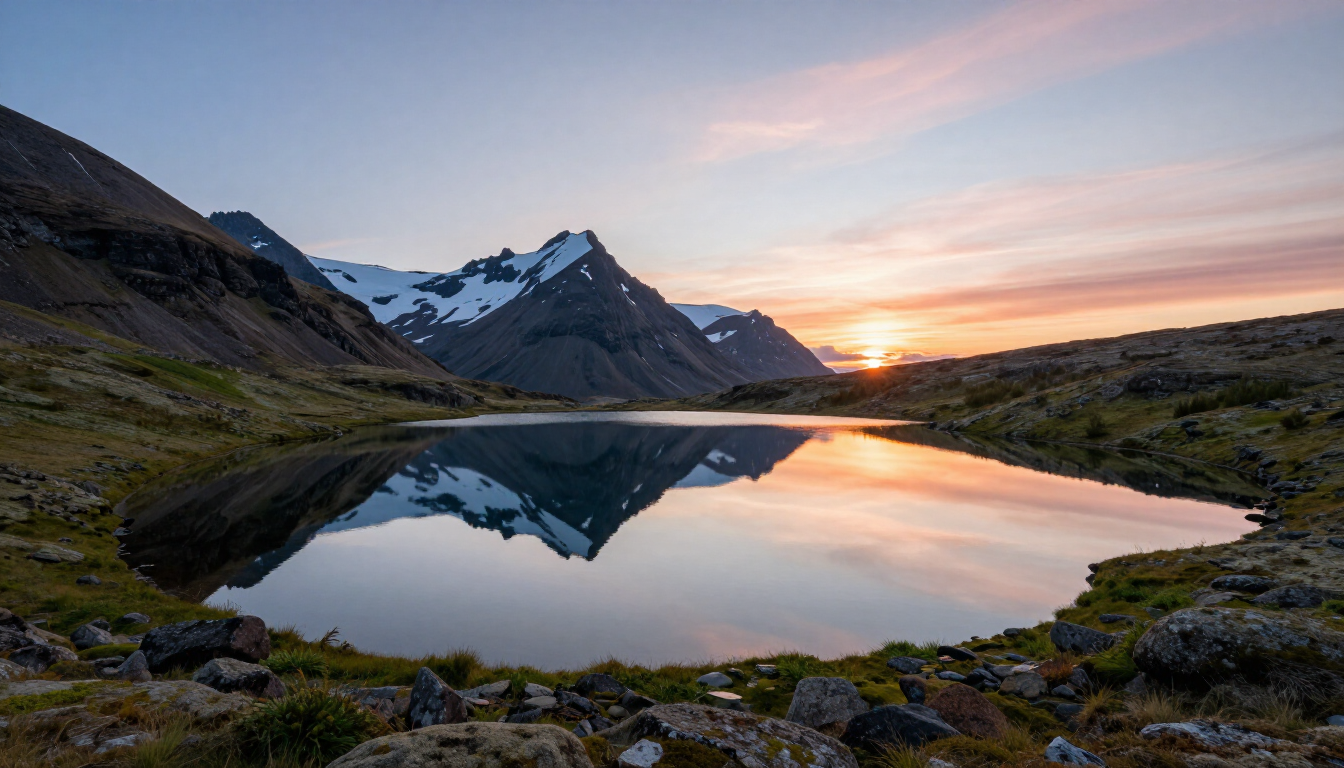 Peaceful Nordic Landscape