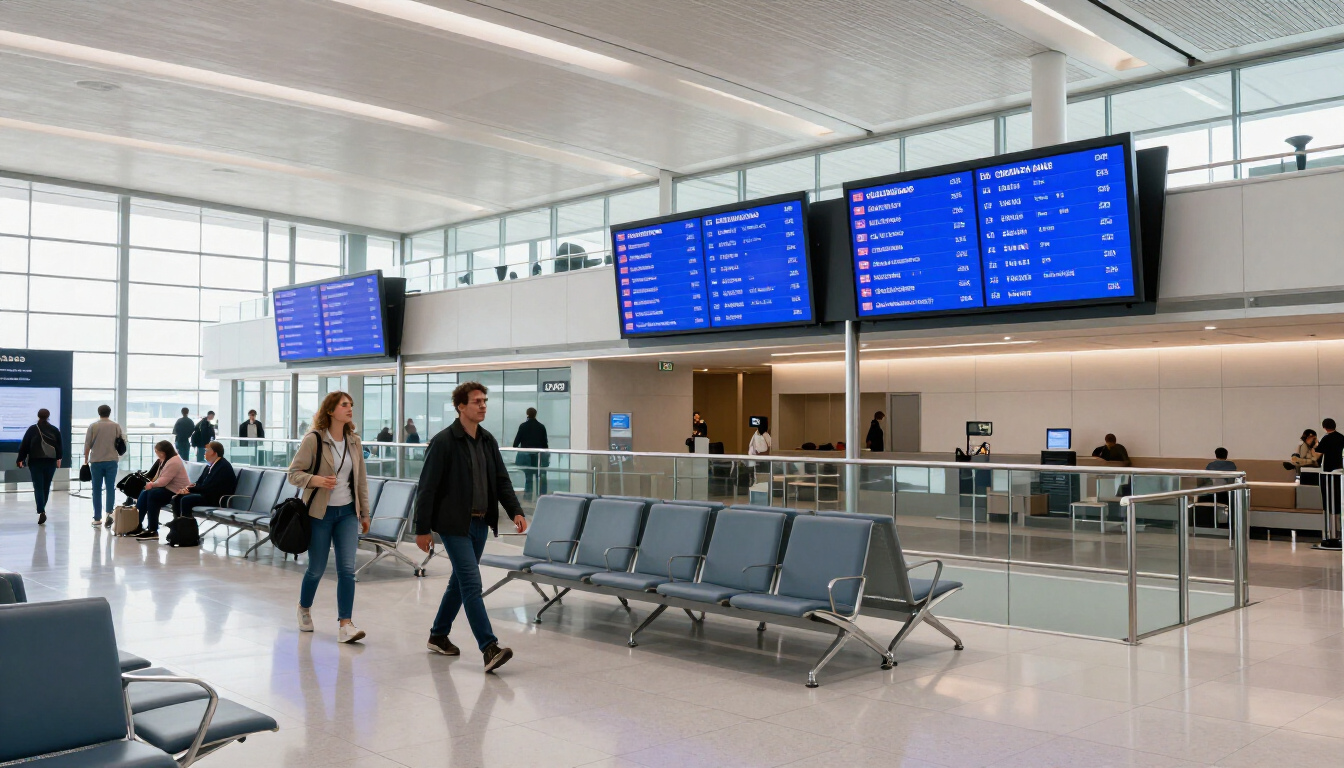 Modern Airport Terminal