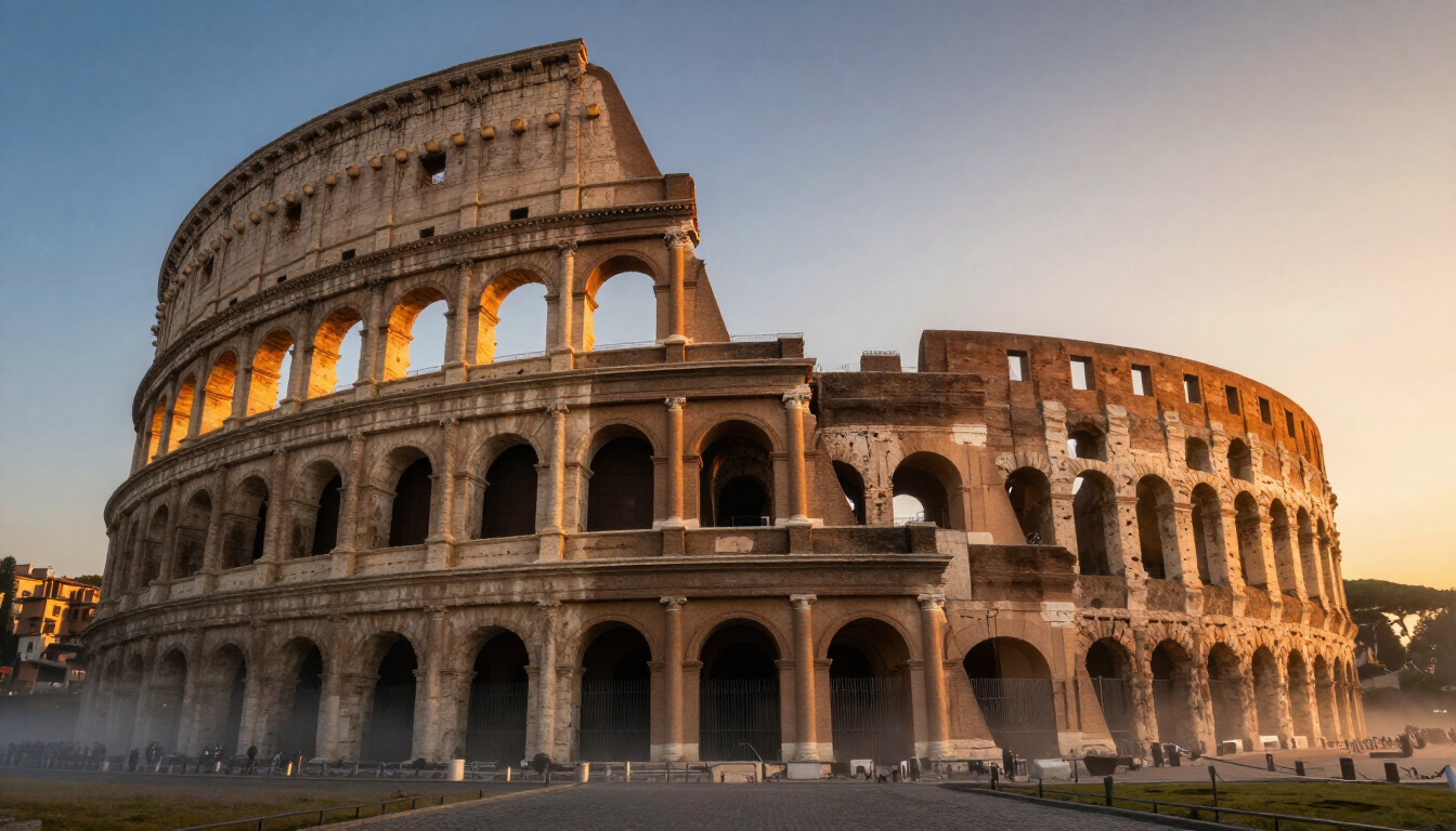 Colosseum at Sunset