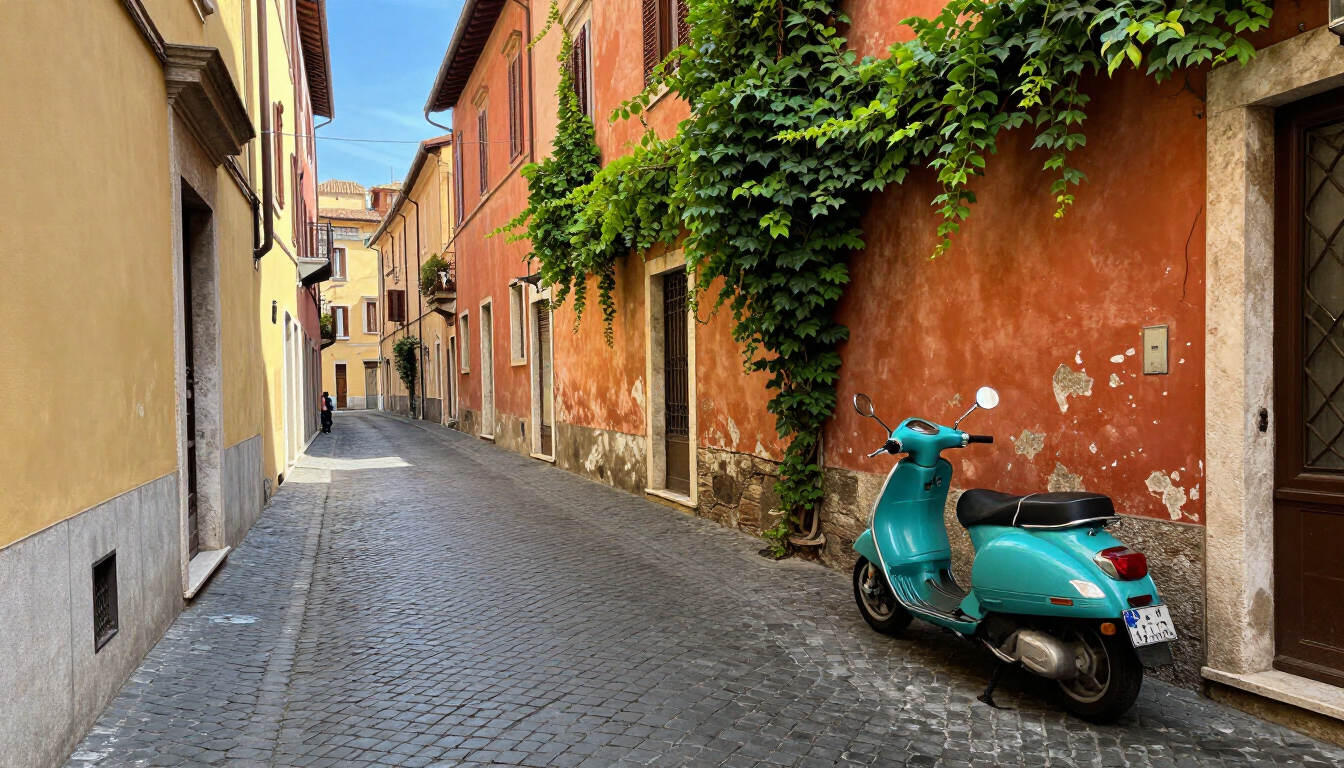 Charming Trastevere Street