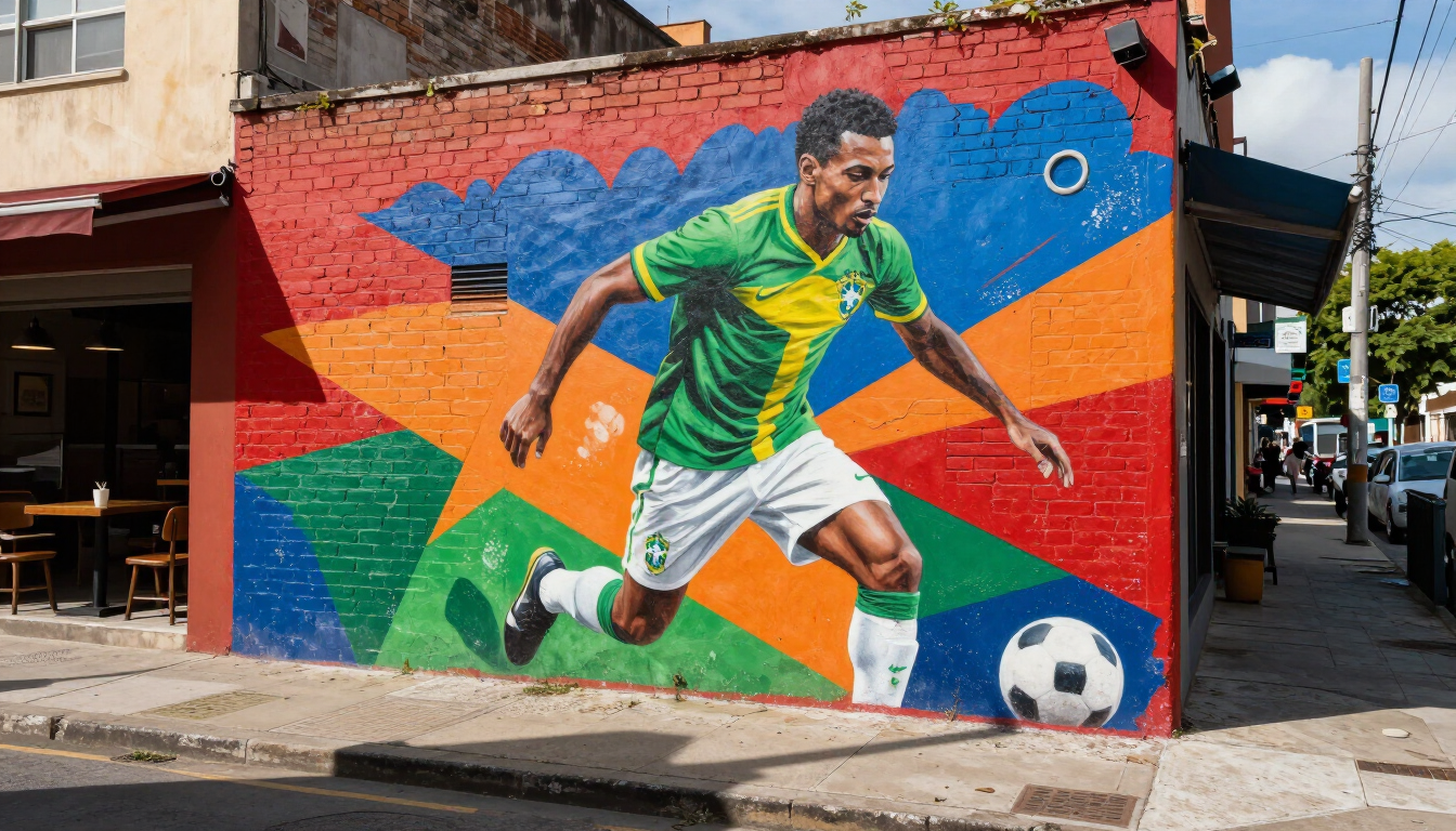 Football Street Art