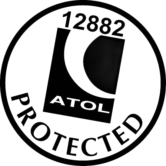 ATOL Protected logo with “12882” above and circular “PROTECTED” text around it.
