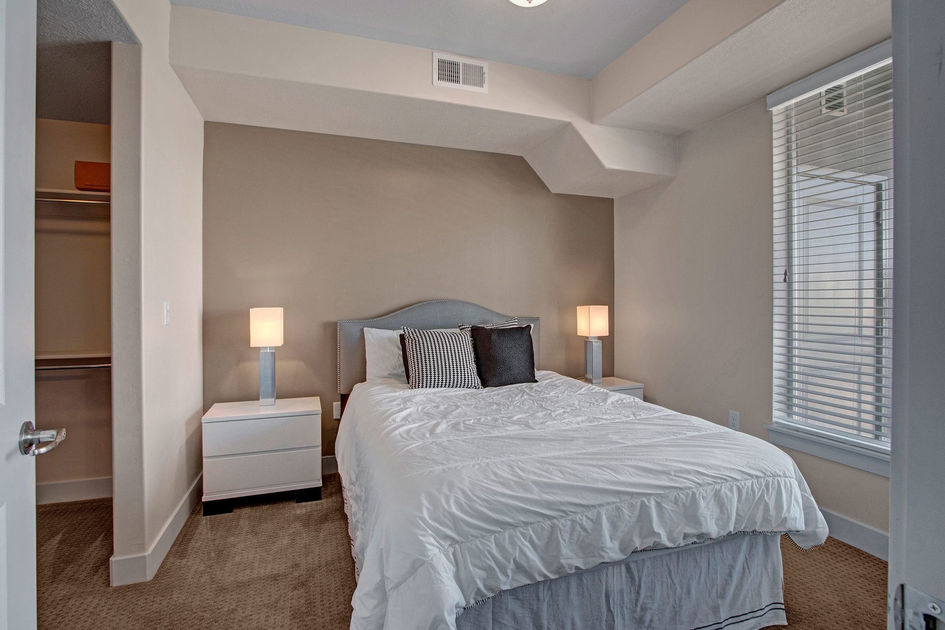 Bedroom at Velo on the Boulevard in Salt Lake City, UT.