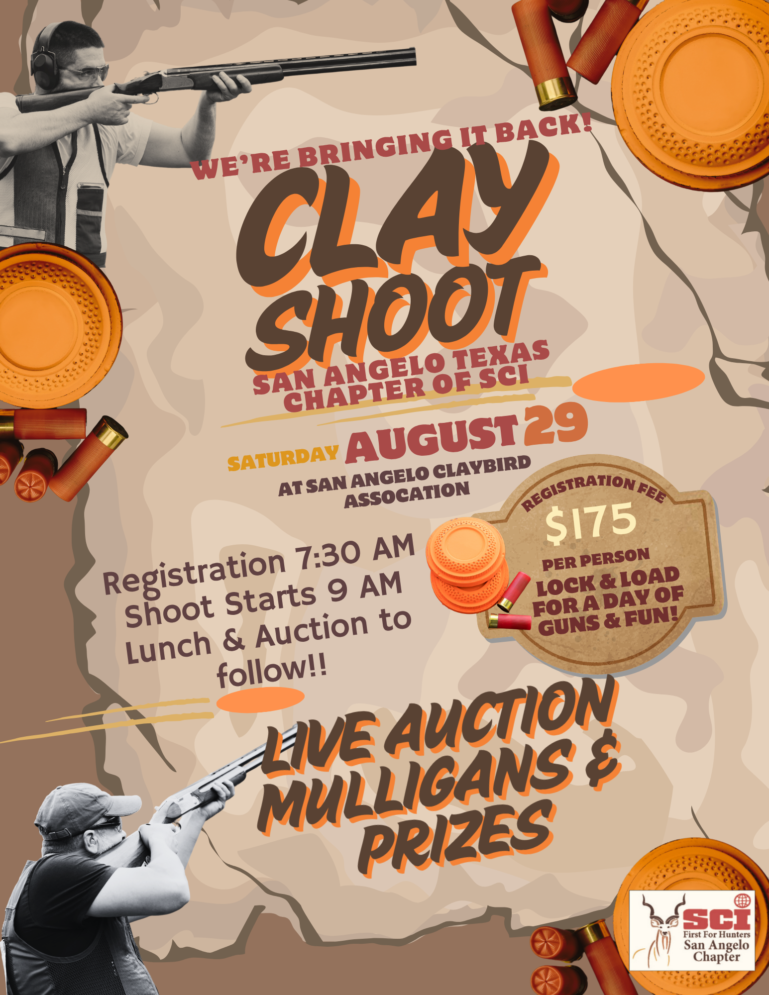 Youth Pathfinder event poster with three sunset camping scenes and dates Oct 2–4, 2026