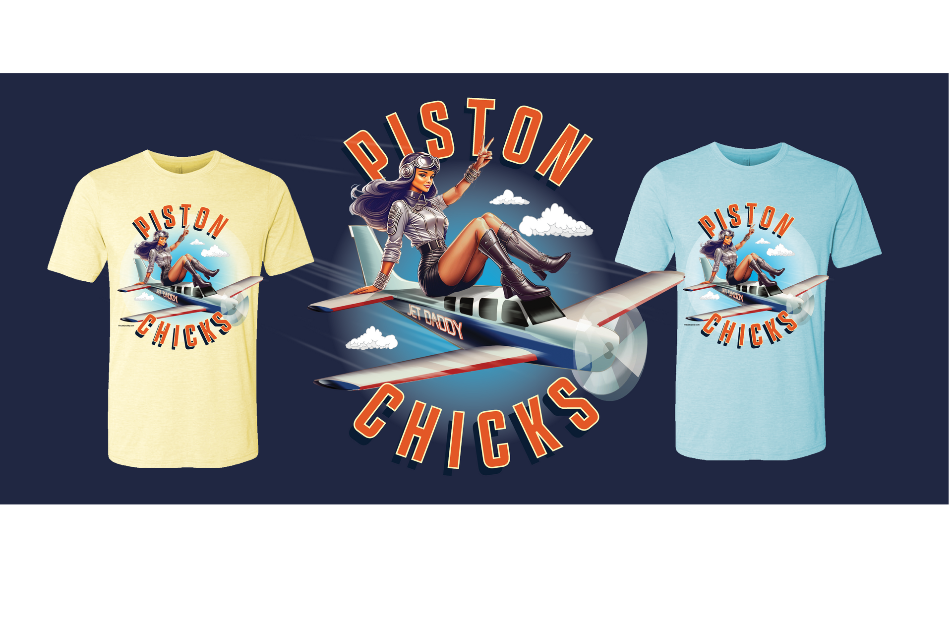 Two t-shirts with the graphic