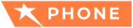 An orange rectangular banner featuring a white star icon to the left and the word