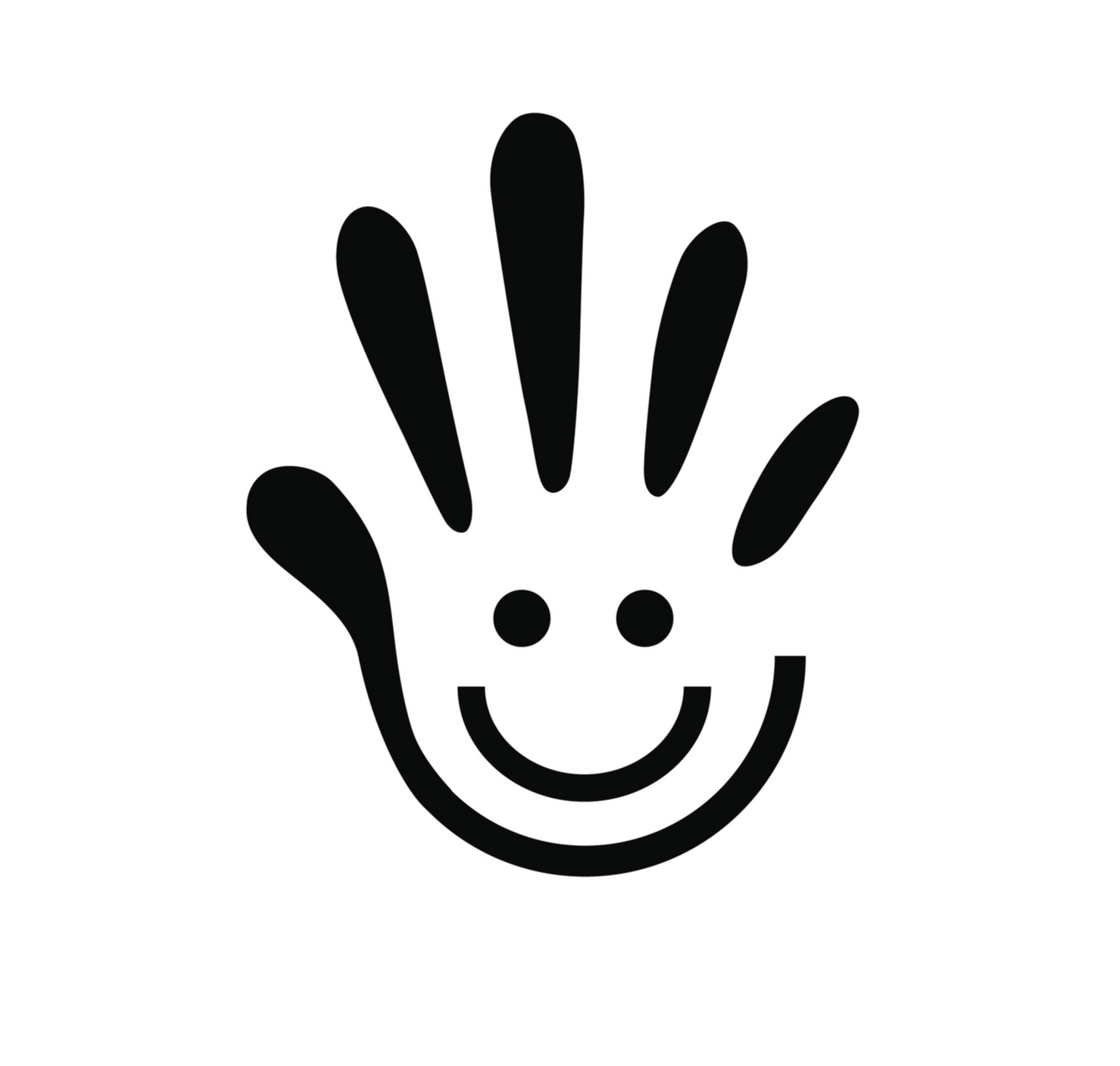 Black smiling hand logo with text “CLIENT MASSAGE | U-19/05 | CHICAGO” underneath.