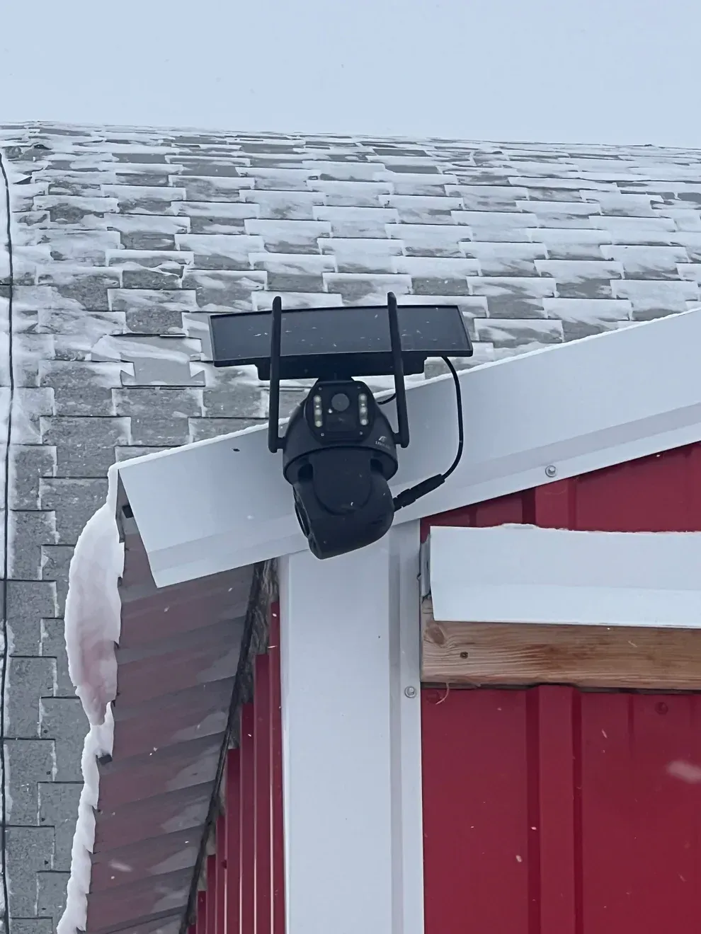 solar powered camera for security