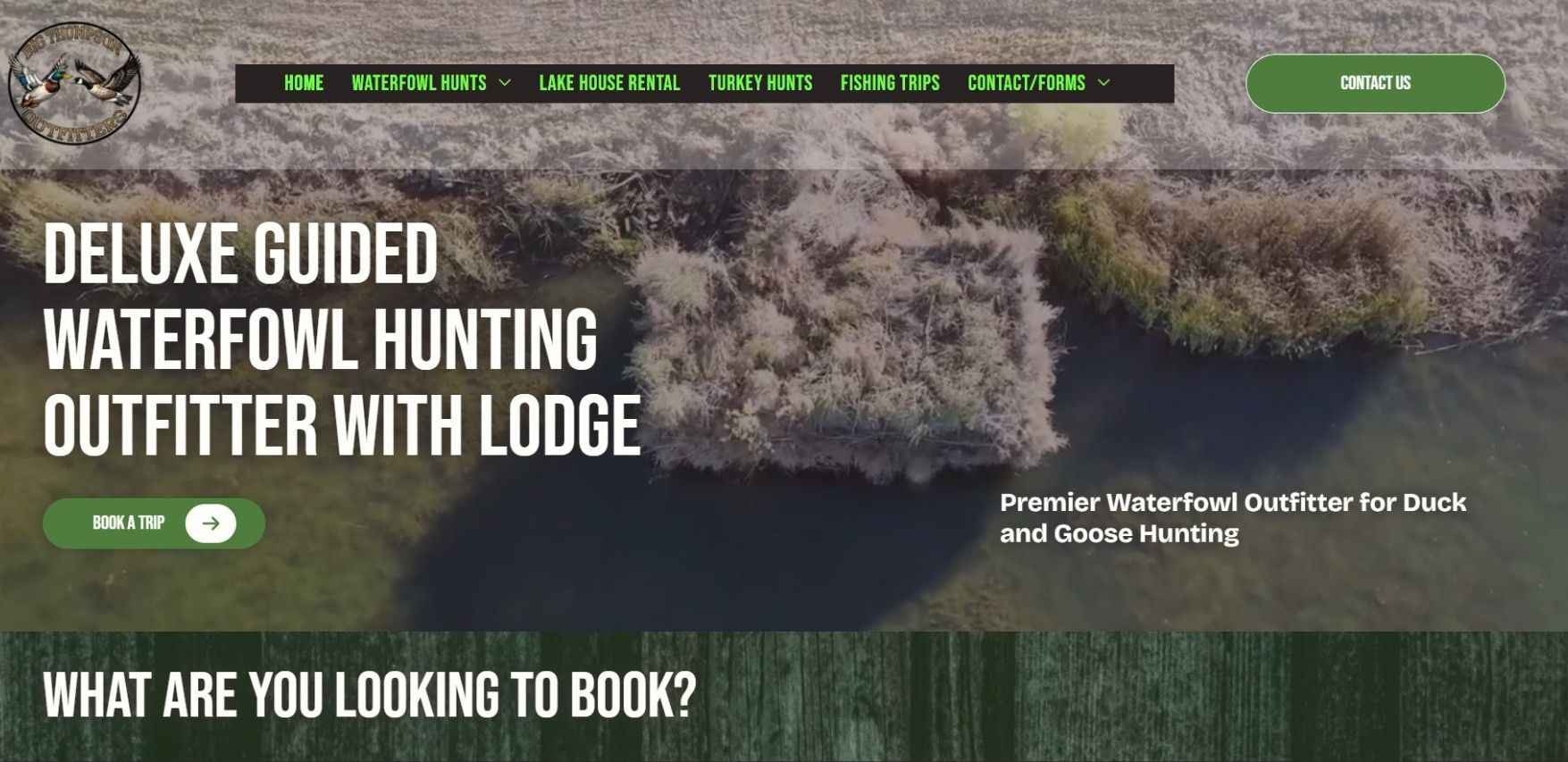 deluxe waterfowl outfitter