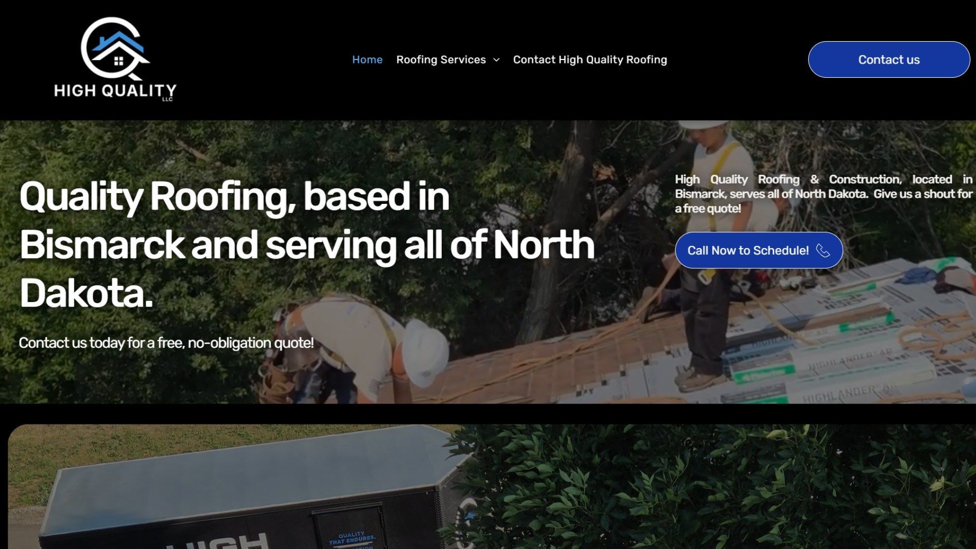 Roofing Company in Bismarck, ND