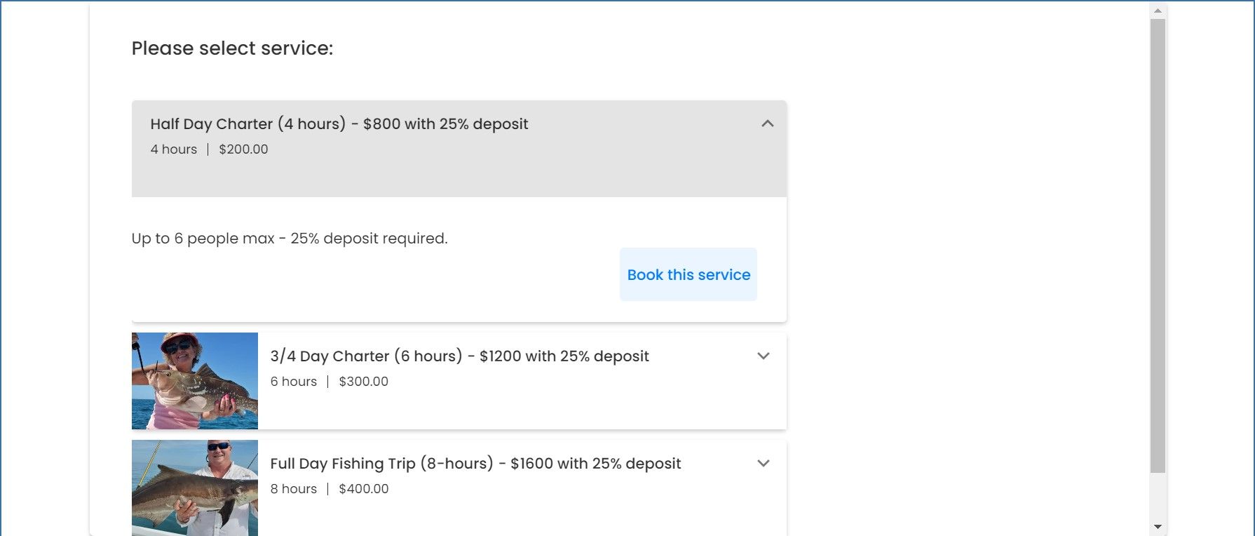 Booking Calendar for Google