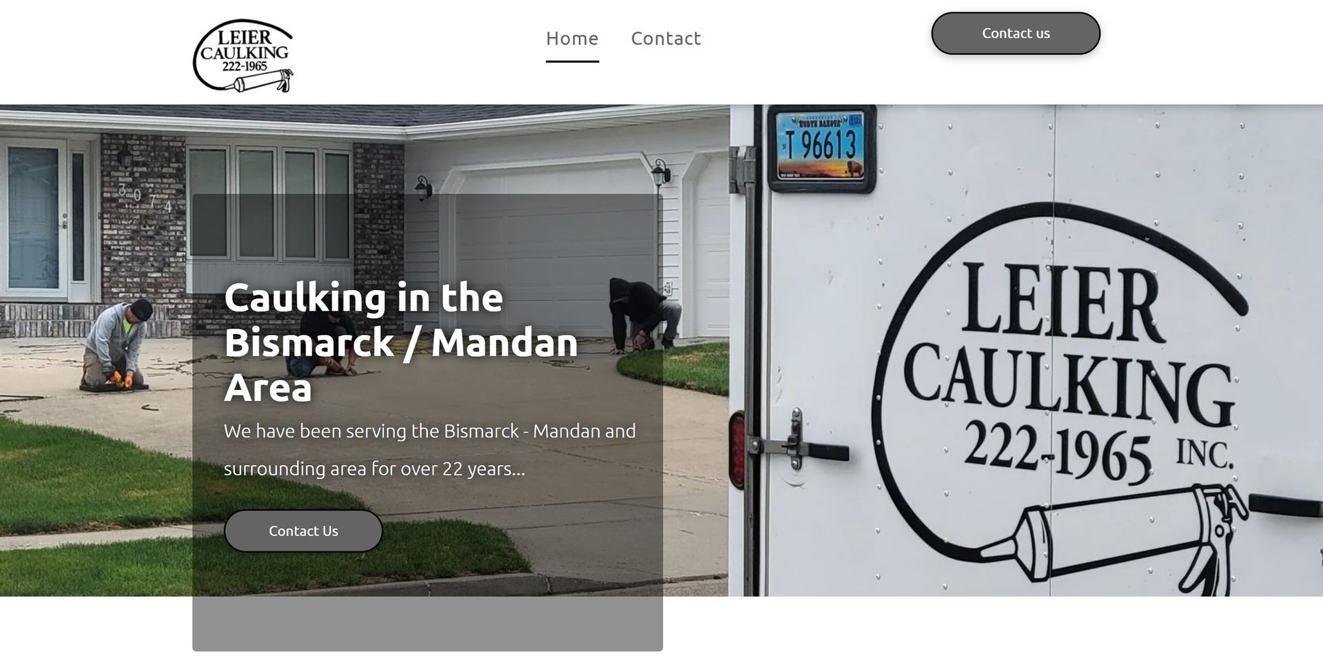 Caulking Company Bismarck, ND