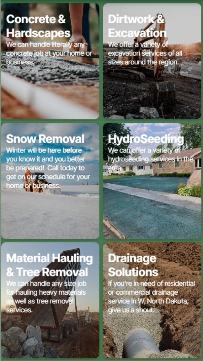 Landscape and Concrete Services Bismarck, ND