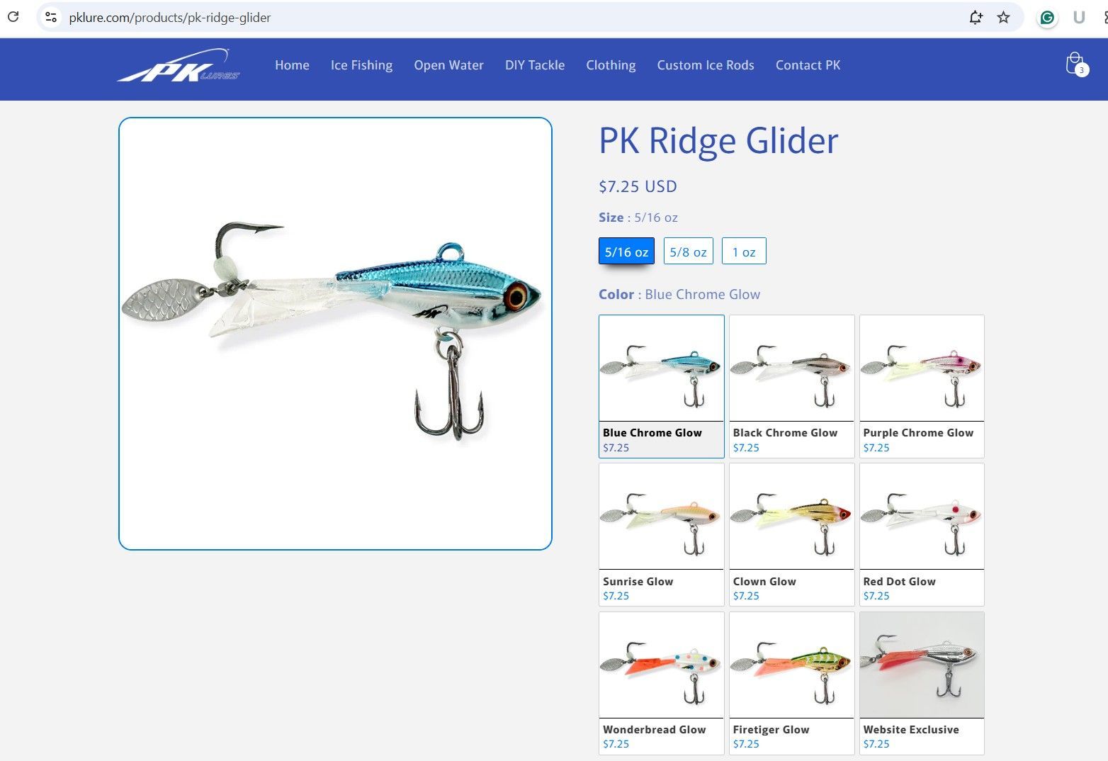 ecommerce web design for fishing tackle companies