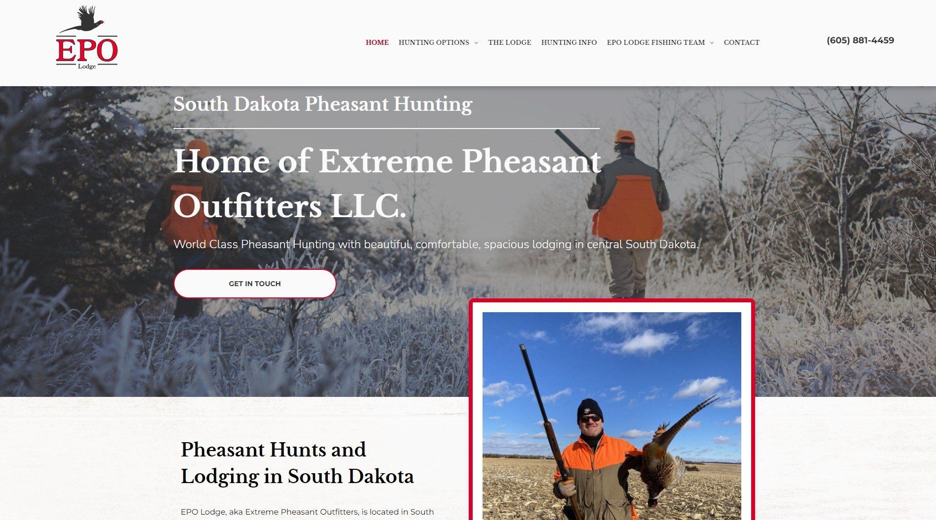 South Dakota Pheasant Hunting Outfitter