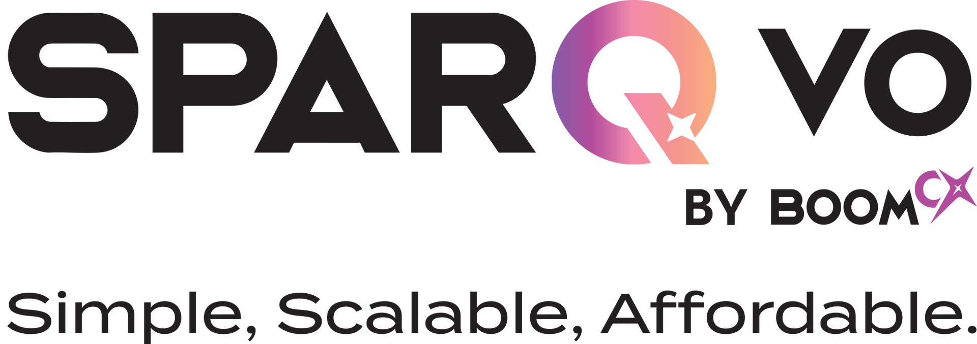 SPARQVO logo with the tagline “Never Miss a Business Opportunity.”