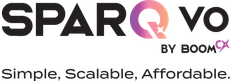 SPARQVO logo with the tagline “Never Miss a Business Opportunity.”