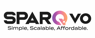 SPARQVO logo with the tagline “Never Miss a Business Opportunity.”