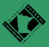 Minnesota Funeral Directors Association logo: green, black diamond with state outline.