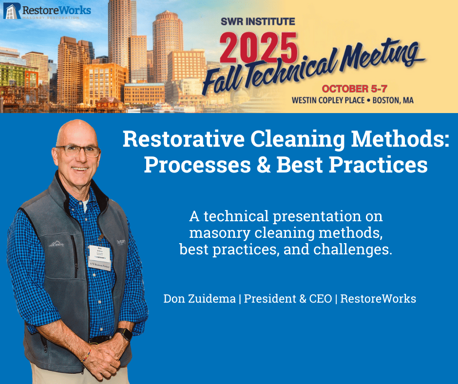 Restorative Masonry Cleaning: Technical Methods & Best Practices