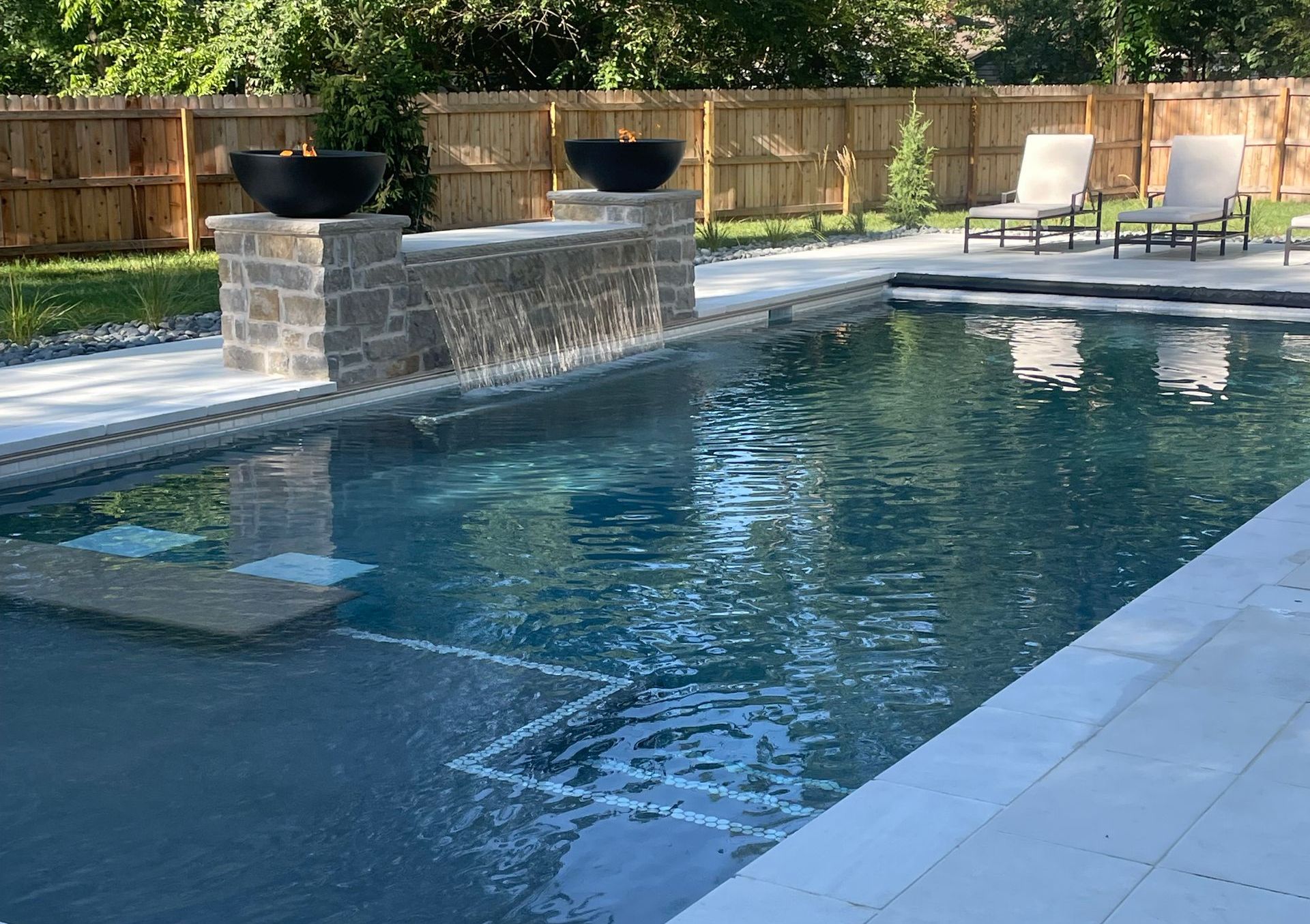 Plaster Pool Build done by Icon Pools, LLC