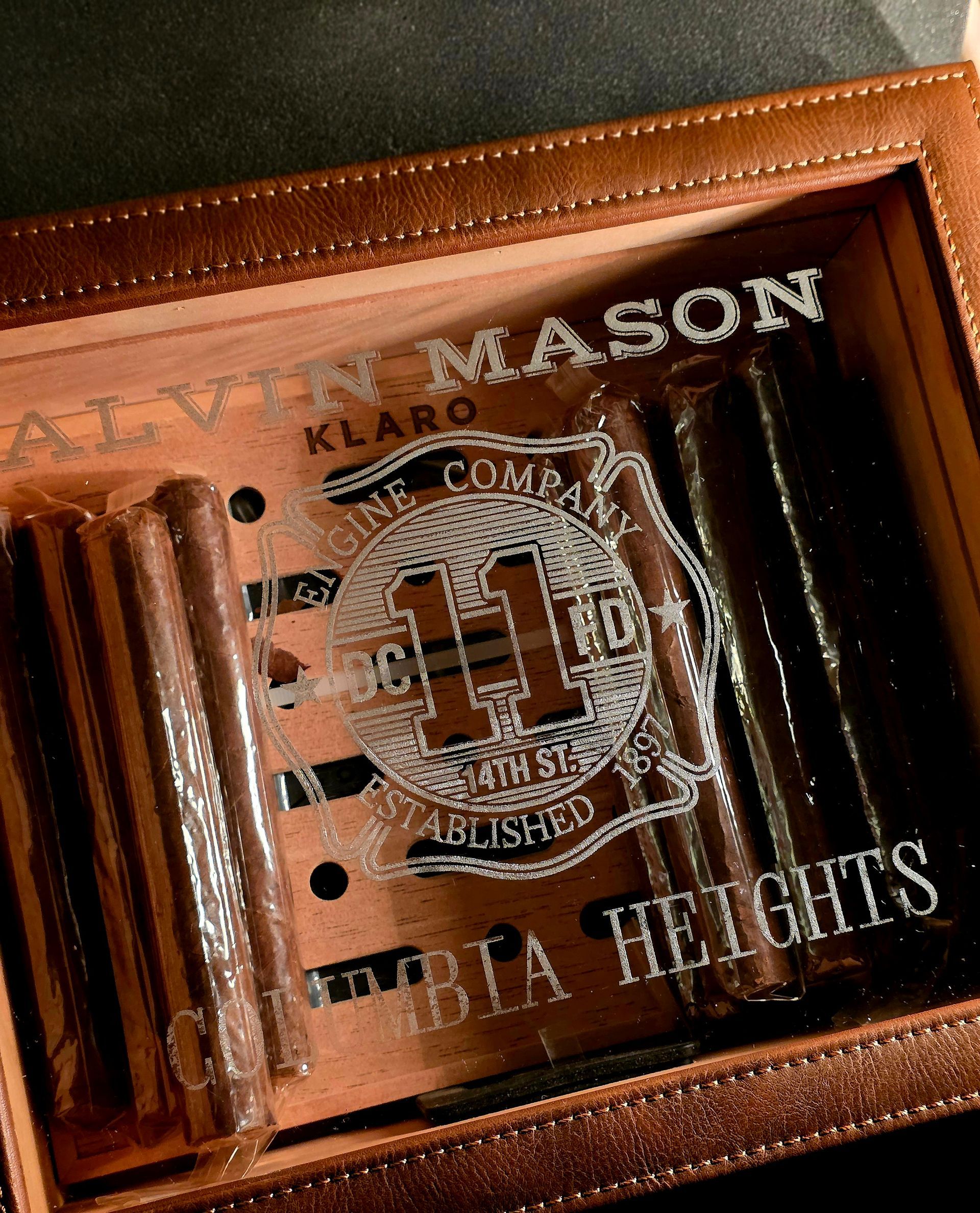Personalized Cigar box