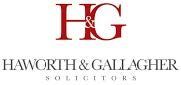 Logo for Haworth & Gallagher Solicitors: red 