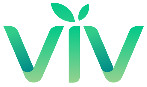Green gradient logo with 