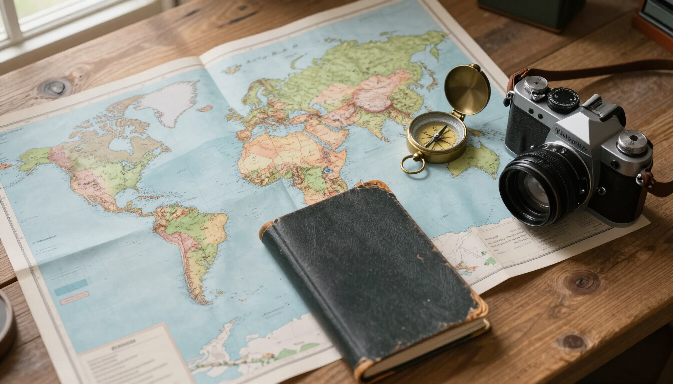 Travel Planning Scene