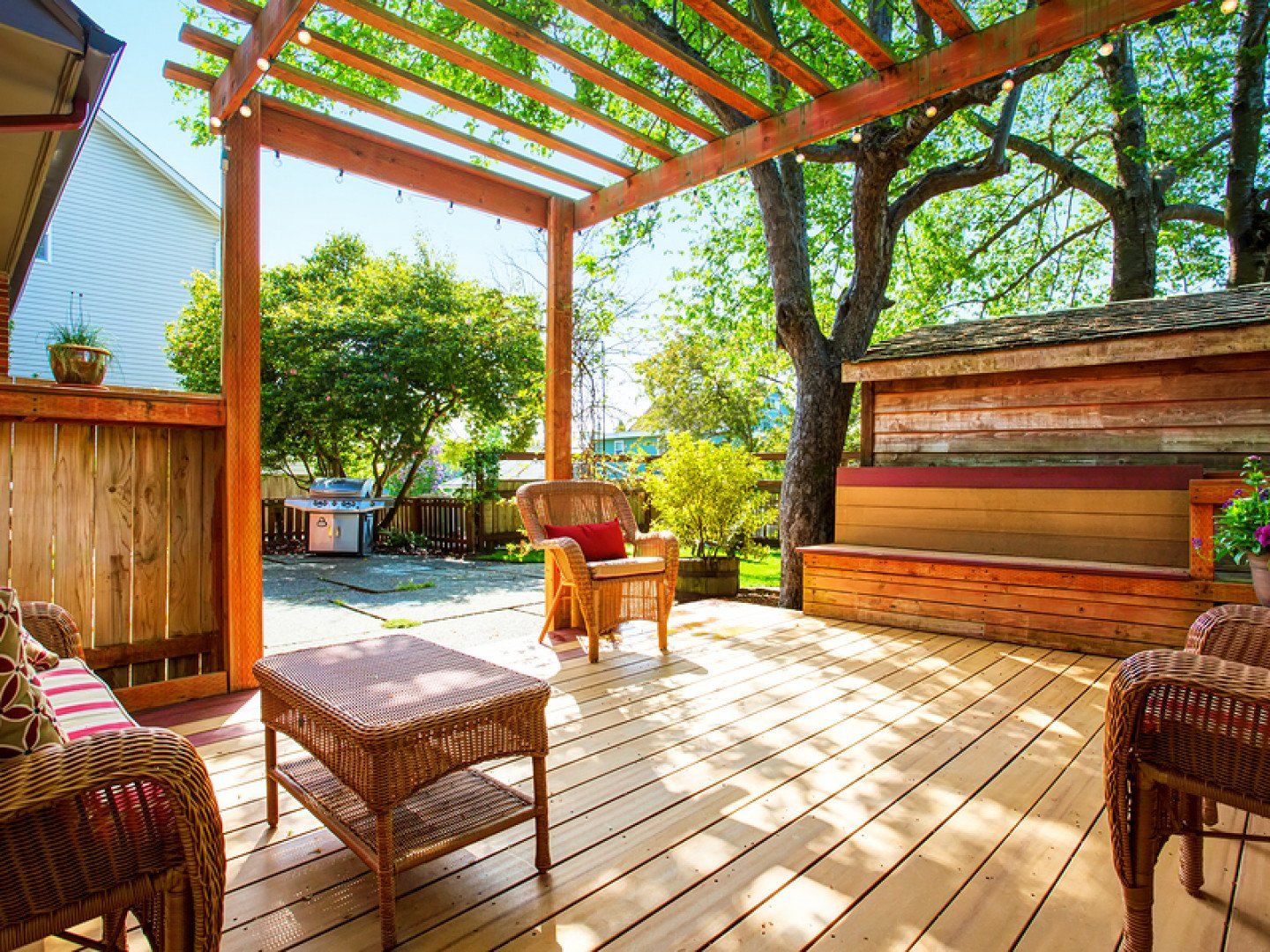 Wooden Patio