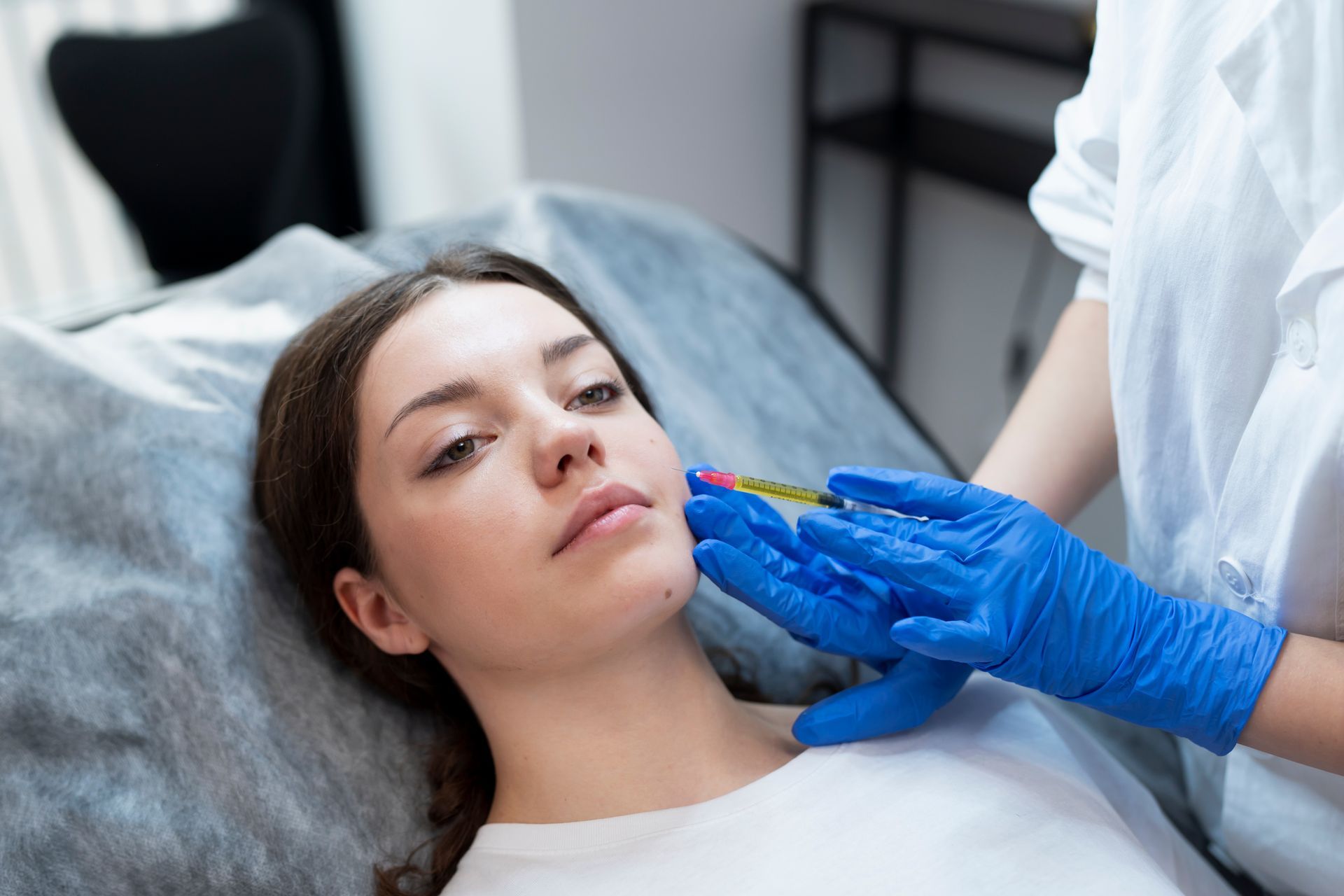 relaxing facial