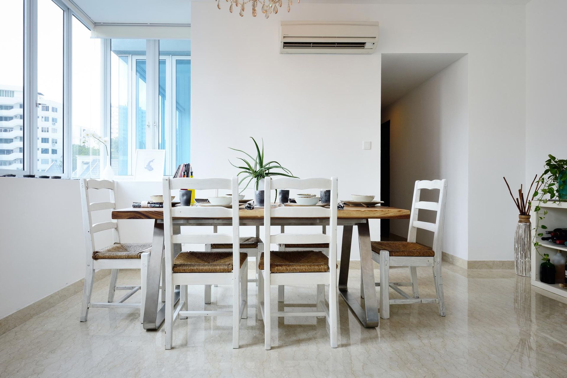 Modern Wooden Home Dining Table Set — Mt. Holly, NJ — Gcapital Handyman Services LLC Modern Wooden Home Dining Table Set — Mt. Holly, NJ — Gcapital Handyman Services LLC