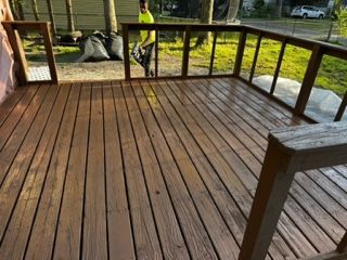 Newly Painted Deck Exterior — Mt. Holly, NJ — Gcapital Handyman Services LLC