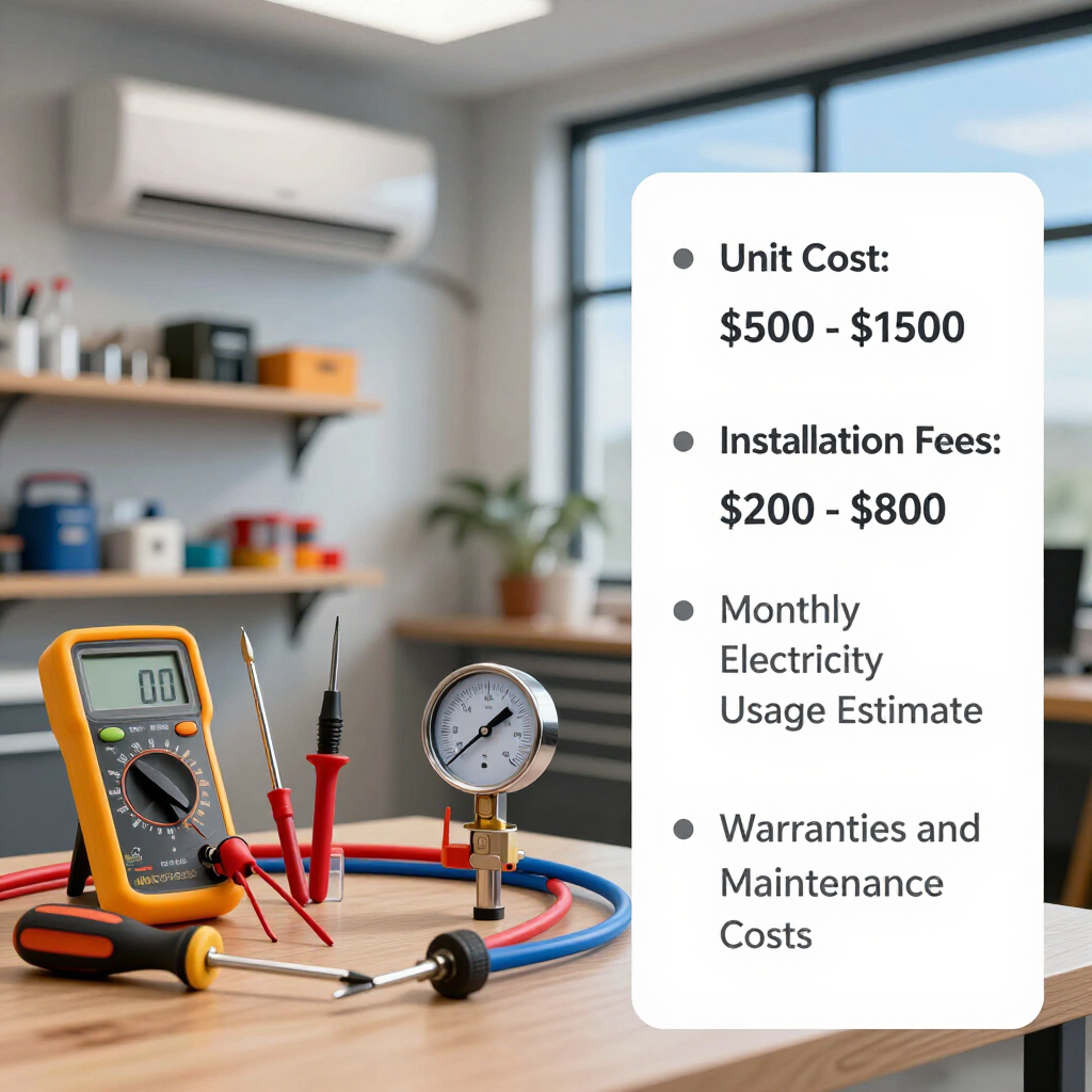 Installation visuals: tools and price considerations for planning a new AC system