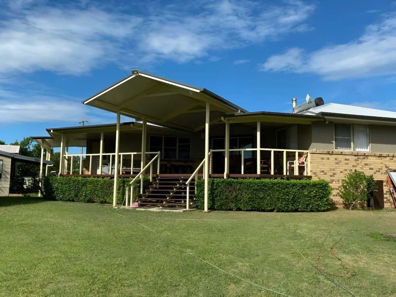 Back of a House With a Covered Deck — Rob Powell Plumbing Pty Ltd in Coraki, NSW
