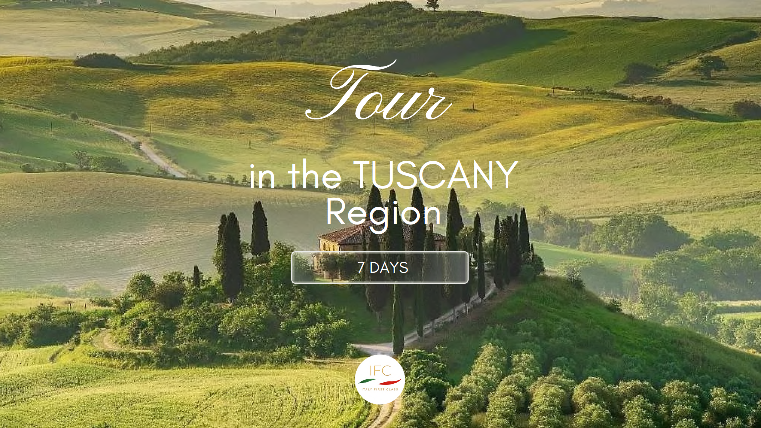 Tuscany region tour