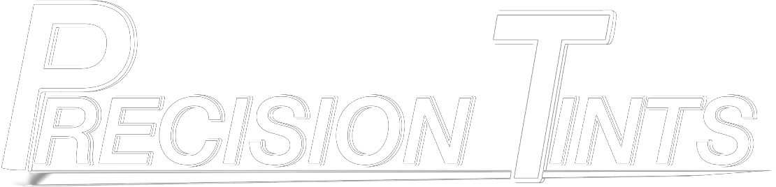 Precision Tints white logo