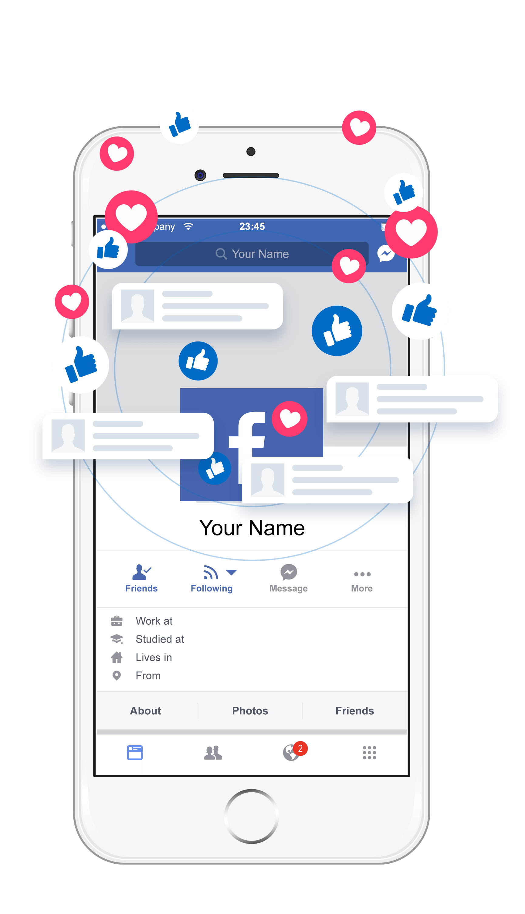 Facebook boosted posts
