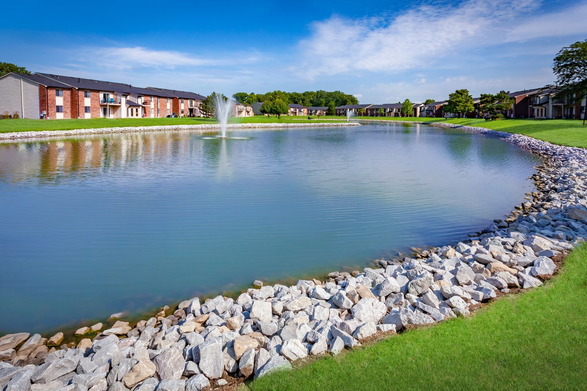 pond at Greenfield Village