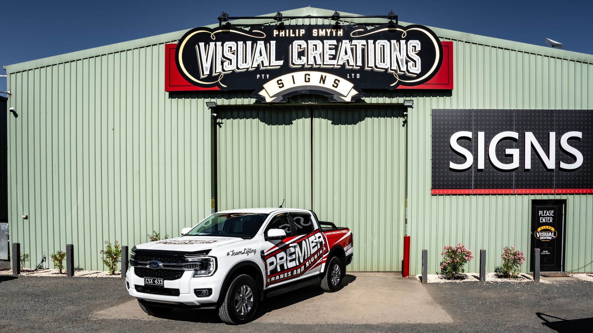 Vehicle wrap PSVC Ballarat Signwriter 